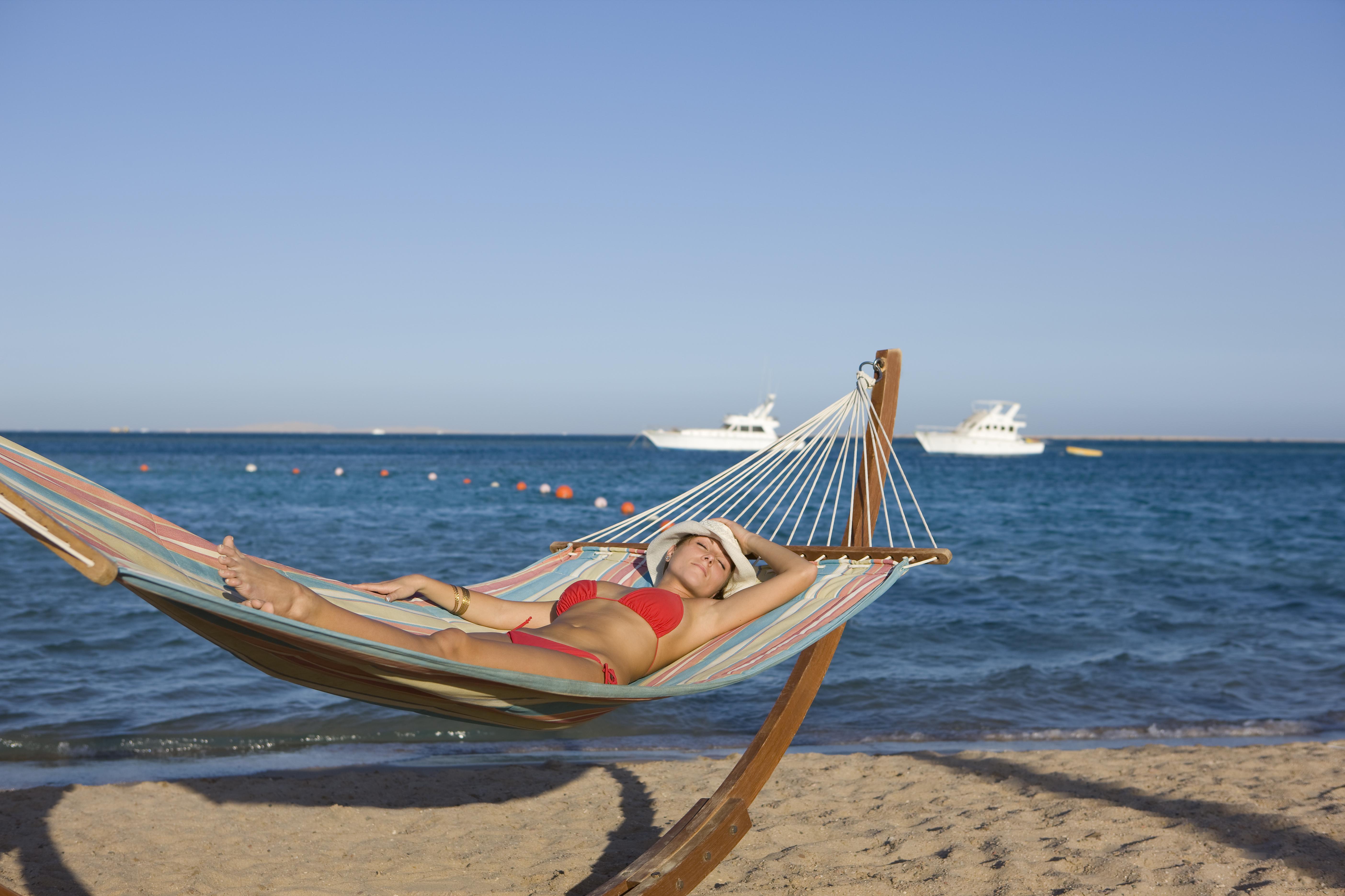 Steigenberger Aldau Beach Hotel Hurghada Esterno foto Hammock on a beach